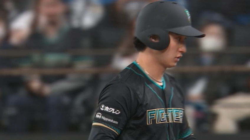 4回裏・F淺間大基 今シーズン初ヒット!!