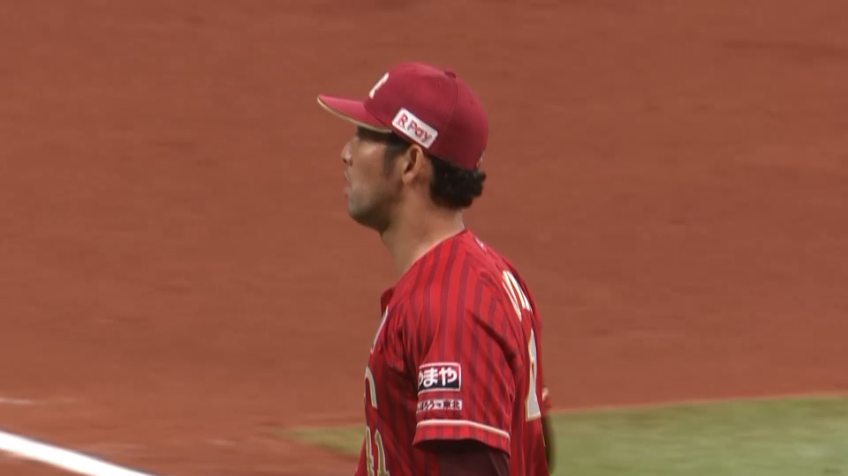 8回裏・E加治屋蓮 8回を3者凡退に抑える好投!!