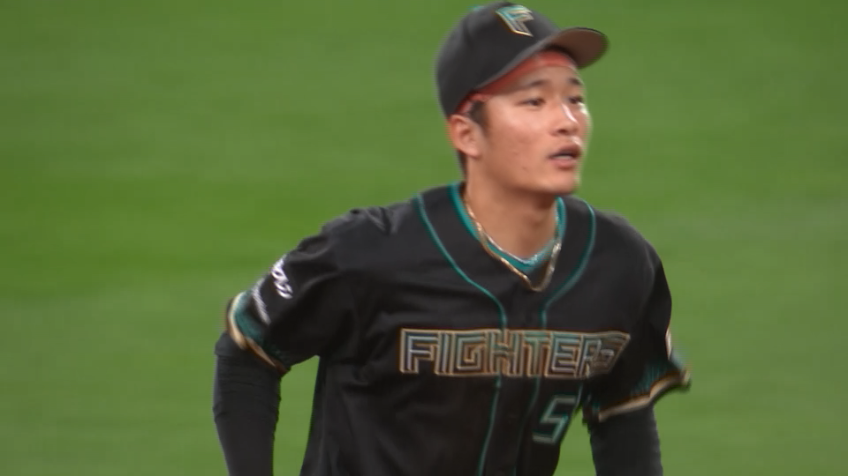 7回表・F奈良間大己 ダイビングキャッチからの華麗な身のこなし!!