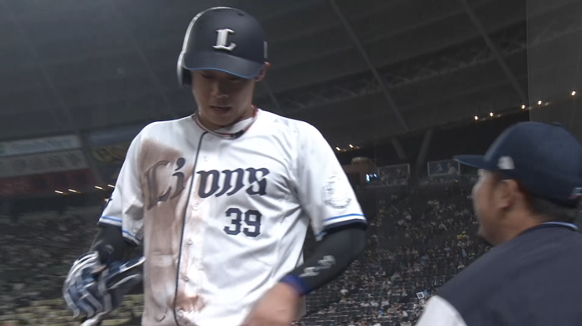 5回裏・L平沢大河 隙を見逃さず好走塁でホームイン!!