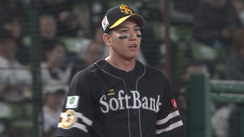 7回裏・H栗原陵矢 難しい打球も軽快に捌く好守!!