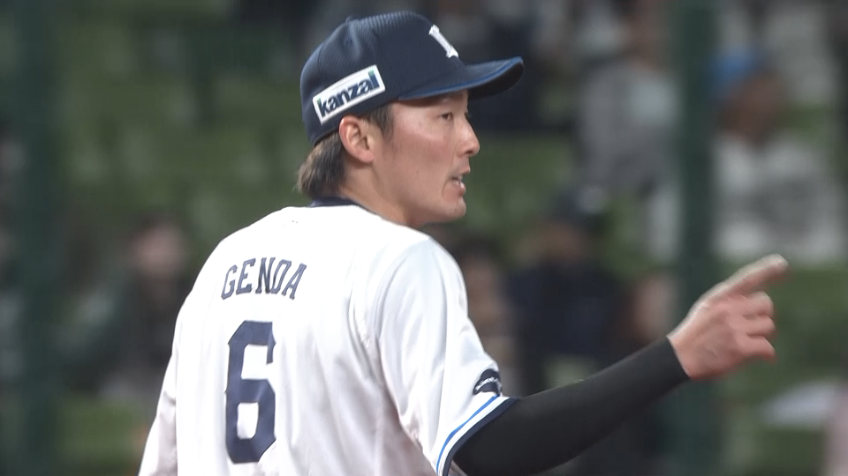 7回表・L源田壮亮 たまらん華麗な好守備をみせる!!