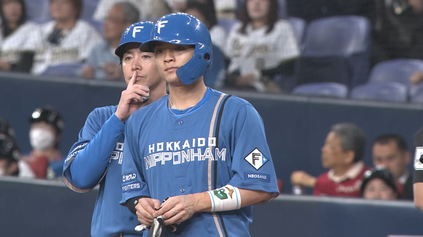 1回表・F郡司裕也 センターへのタイムリーヒットで先制!!