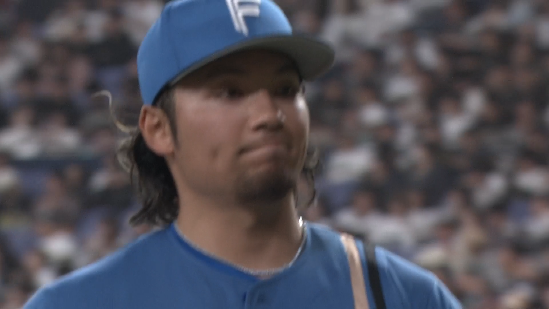 6回裏・F伊藤大海 ピンチを背負うも空振り三振に抑える!!