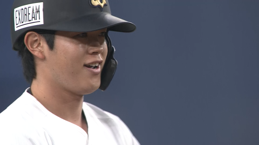 7回裏・B太田椋 センターオーバーの同点タイムリー2ベース!!