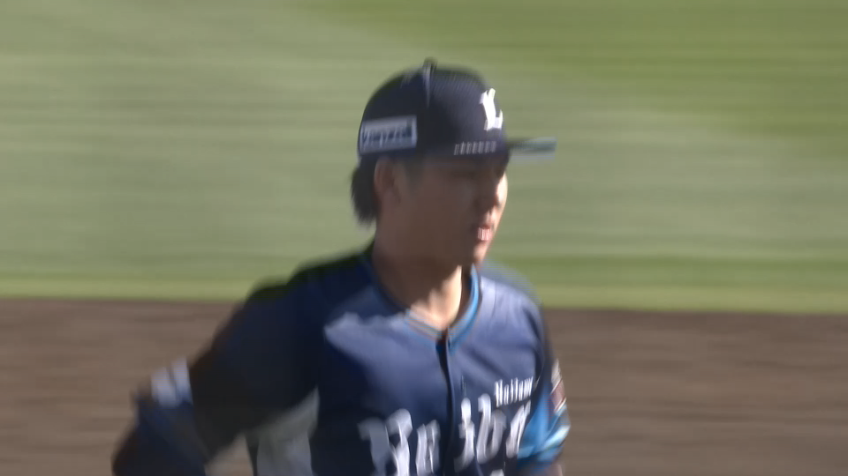 3回裏・L武内夏暉 2者連続三振でピンチを脱する!!