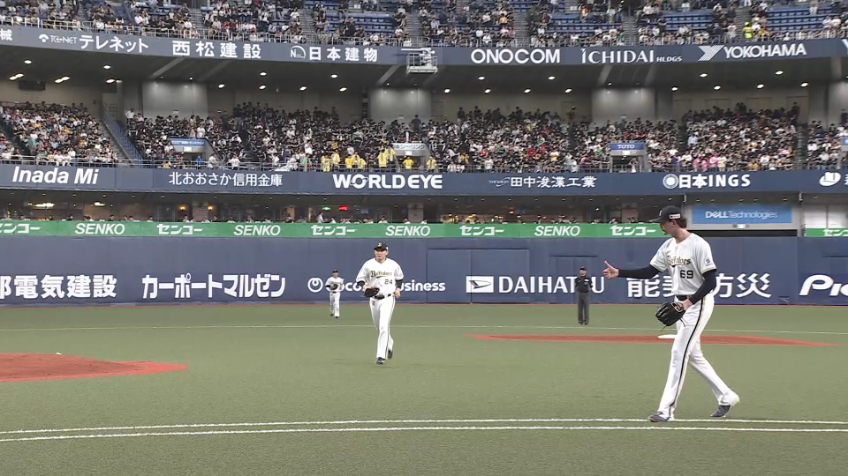 6回表・Bジェリー 6回無失点の好投でマウンドを降りる!!