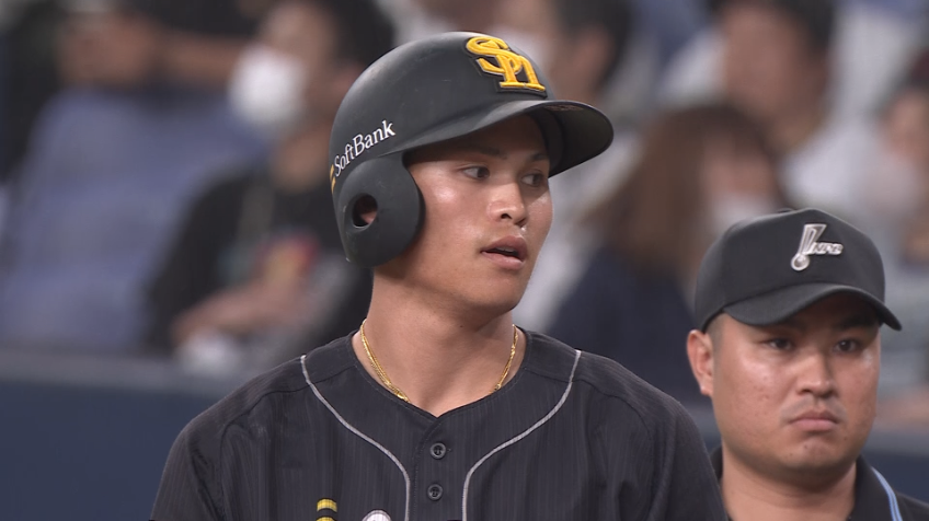 7回表・H笹川吉康 今日一軍昇格!! 起用に応えるタイムリー!!