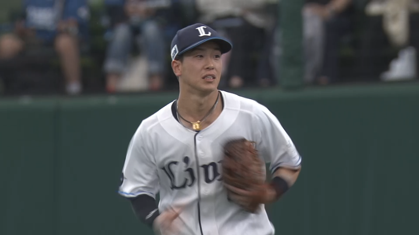 6回表・L滝澤夏央 難しい打球を華麗に捌く!!