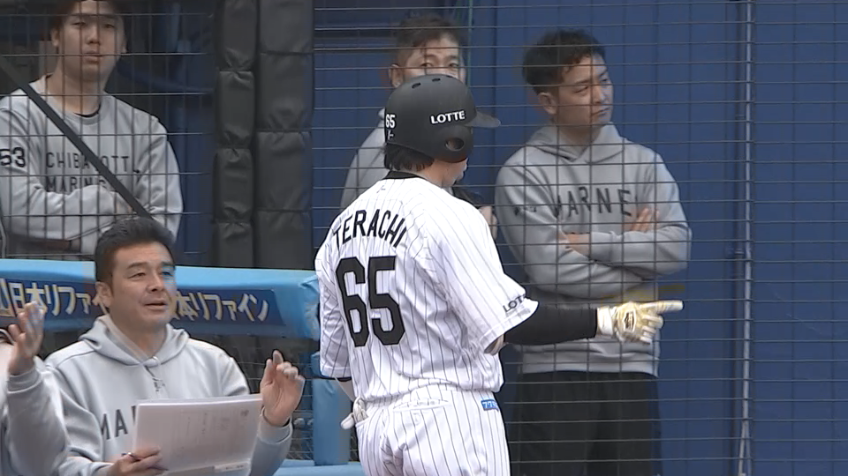 1回裏・M寺地隆成 犠牲フライで先制!!