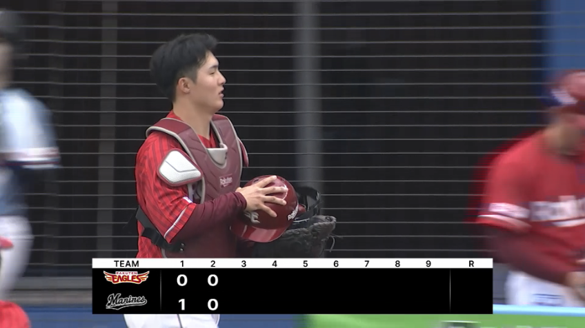 2回裏・E太田光 盗塁阻止でピッチャーを助ける!!