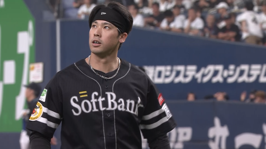 6回裏・H尾形崇斗 この回を3者連続三振に切って取る!!