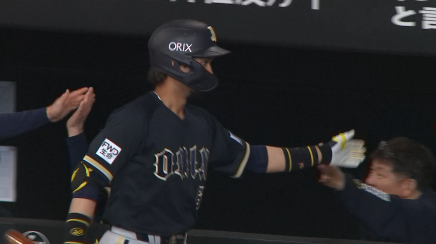 6回表・B宗佑磨 第5号3ランホームランでついに同点!!