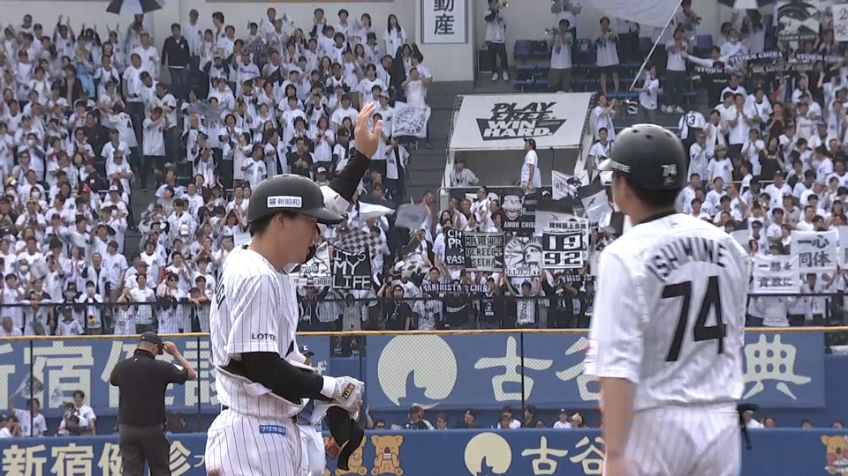 5回裏・M友杉篤輝 今日2本目のタイムリーは右中間を破る3ベースヒット!!
