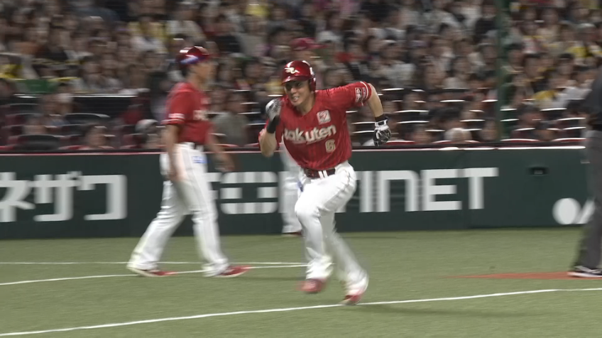 7回表・E太田光 強烈に弾き返した打球は貴重な先制犠牲フライに‼