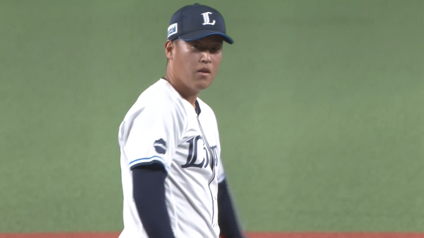 9回表・L上田大河 今季初登板で2回を無失点に抑え試合を締める!!
