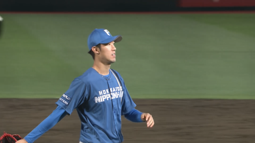 7回裏・F福島蓮 ピンチを力強いストレートで切り抜ける好投!!