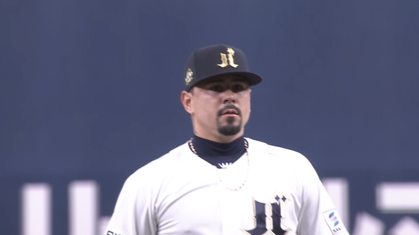 9回表・Bマチャド チーム3連勝!! 最後は三振に抑えて試合終了!!