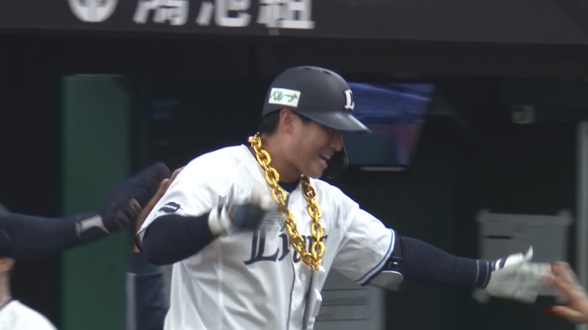 2回裏・L渡部聖弥 自身初の満塁ホームランで突き放す!!