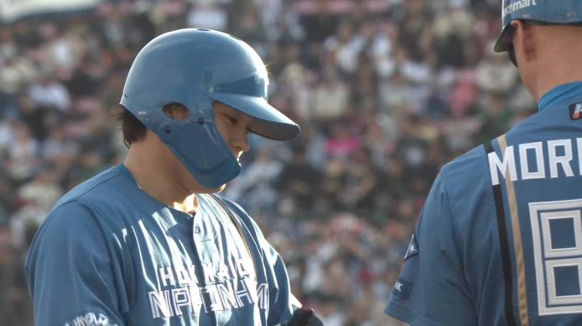 8回表・F田宮裕涼 猛攻続く!! タイムリー3ベースヒット!!