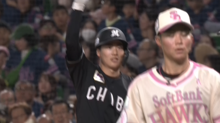 6回表・M友杉篤輝 逆方向へのタイムリーヒット!!