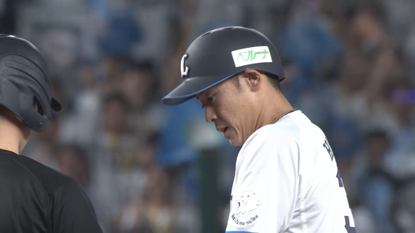 6回裏・L平沢大河 左中間へのタイムリー2ベースヒットを放つ!!