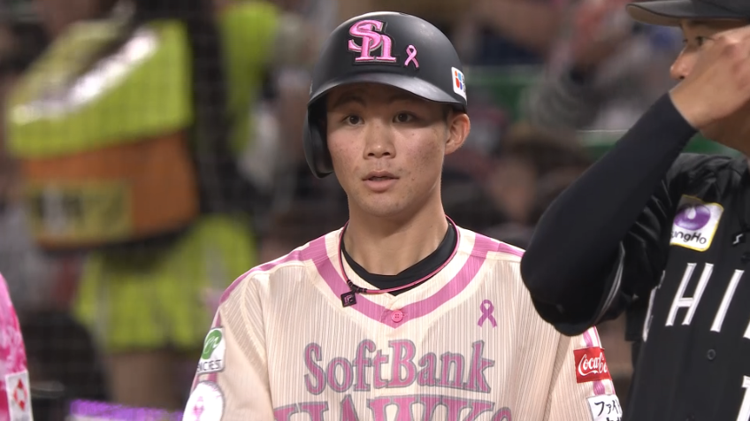 8回裏・H庄子雄大 ライトへのヒットでプロ初の猛打賞!!
