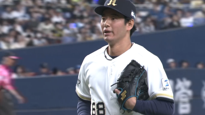 8回表・B入山海斗 この回を3者凡退に抑える好投!!