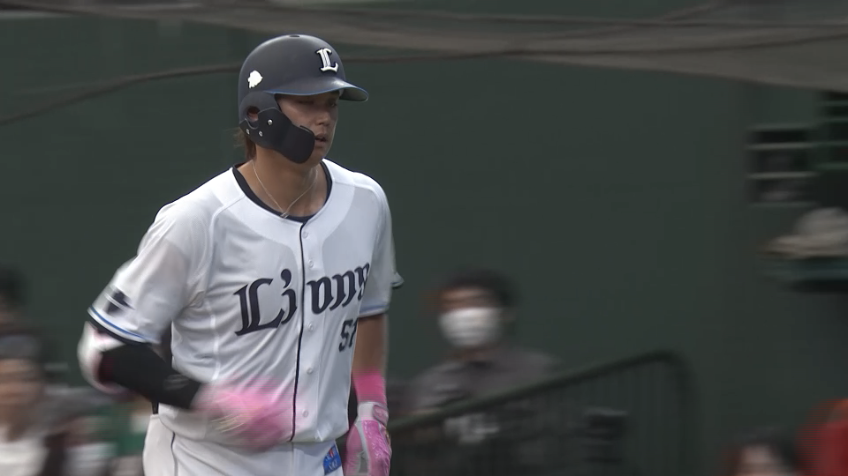 2回裏・L西川愛也 チャンスを逃さない!! センターへの犠牲フライで追加点!!