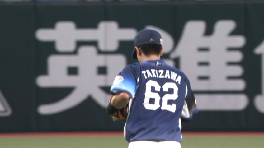 3回裏・L滝澤夏央 軽やかなランニングスロー!!