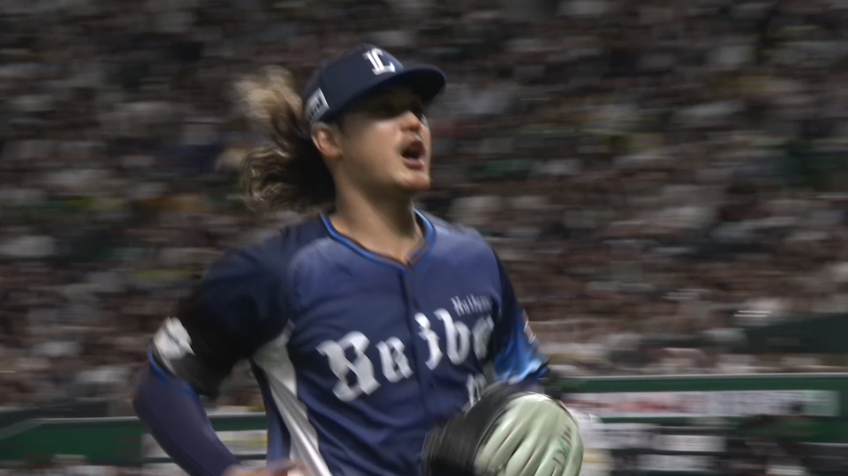 5回裏・L高橋光成 意表を突く牽制でアウトを奪う!!