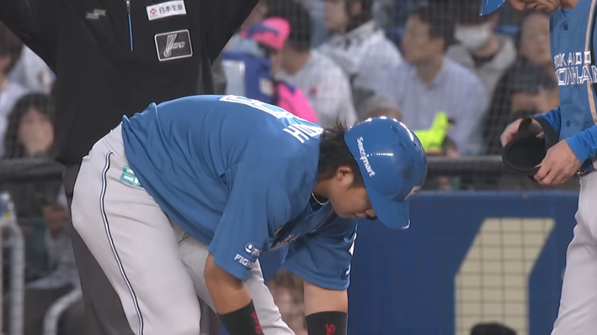 2回表・F進藤勇也 ライト前へ落ちるヒットで2試合連続打点!!
