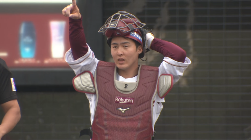 1回表・E太田光 完璧な送球で盗塁を阻止!!