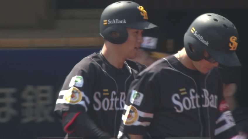 2回表・H庄子雄大 センターへ先制の犠牲フライを放つ!!