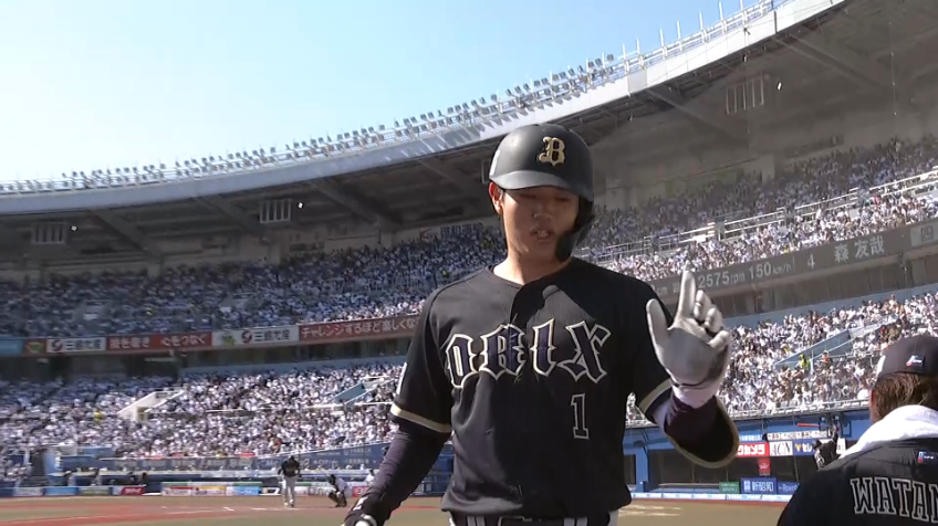 3回表・B太田椋 左中間への先制ソロホームラン!!