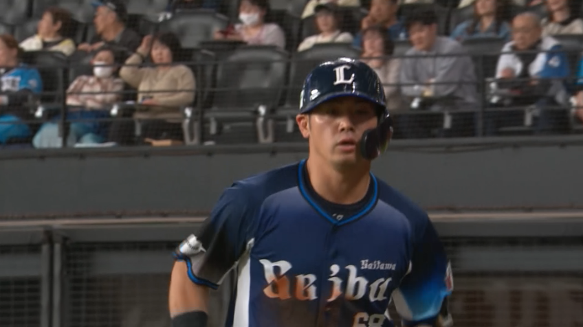 8回表・L岸潤一郎 スクイズ成功で追加点!!