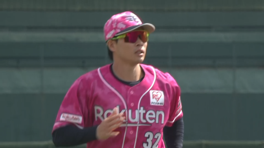 5回表・E中島大輔 完璧な返球でホーム生還を阻止する!!