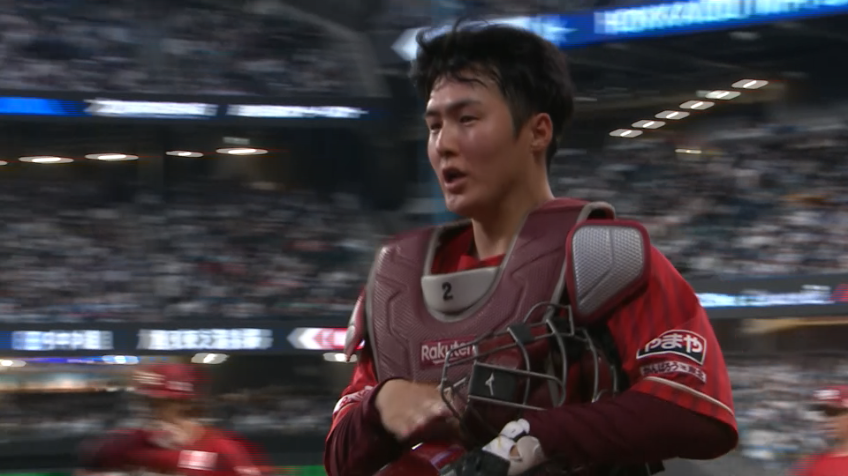 7回裏・E太田光 盗塁阻止でピッチャーを助ける!!