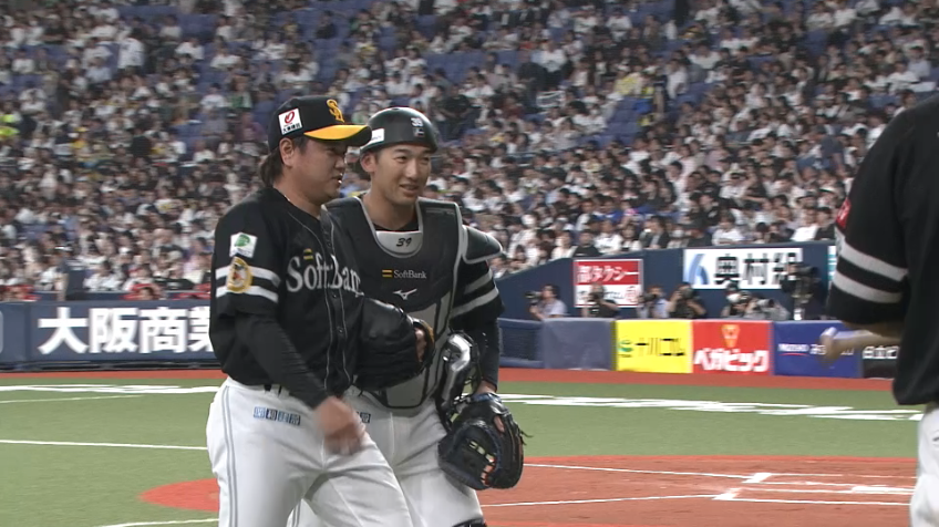 7回裏・H津森宥紀 3者凡退に抑え味方の反撃を待つ!!