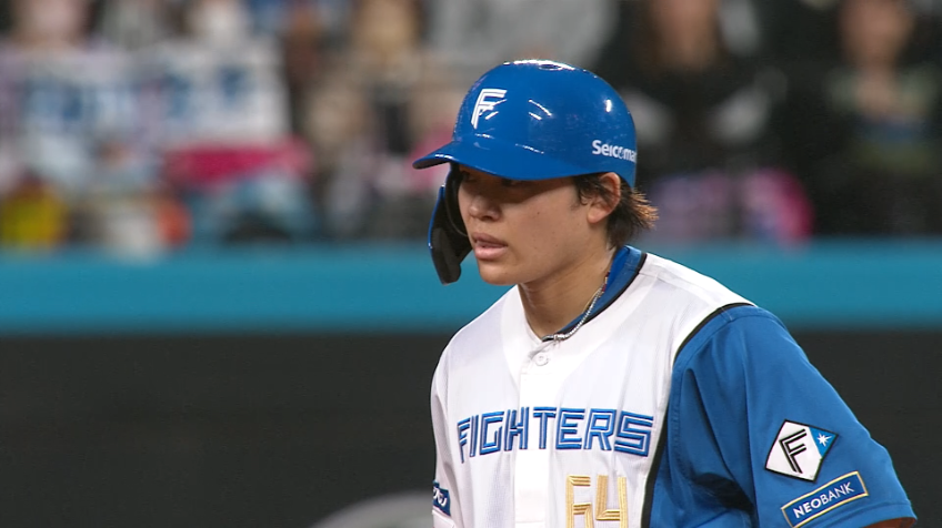 6回裏・F田宮裕涼 隙を突いたディレードスチール!!