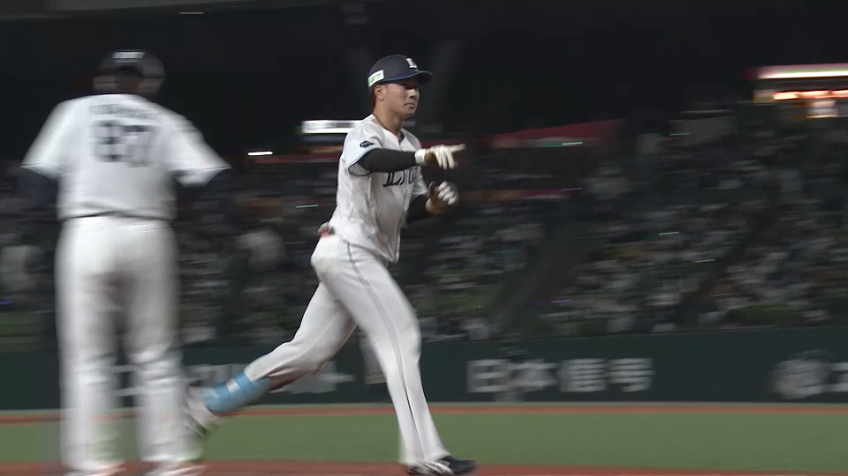 9回裏・L長谷川信哉 反撃のソロホームラン!!