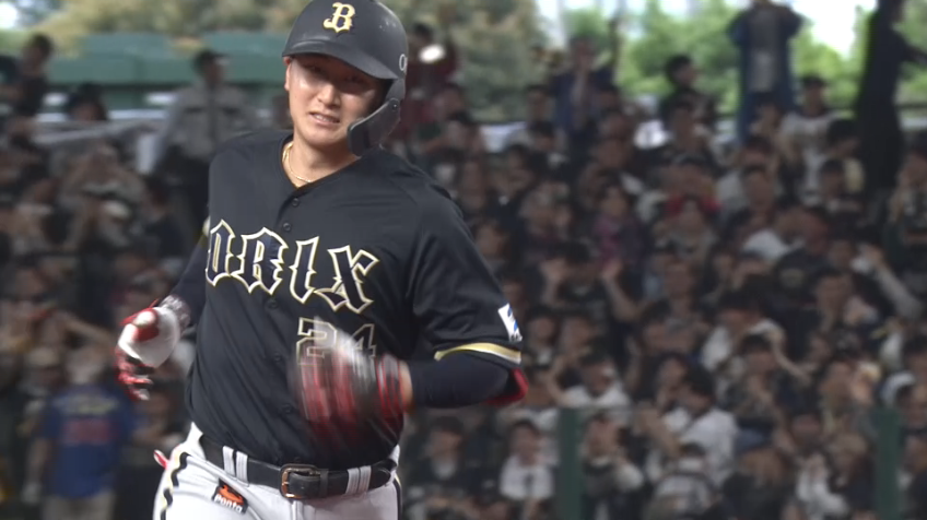 9回表・B紅林弘太郎 ソロホームランで追い上げる!!