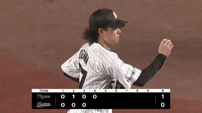 4回表・M小川龍成 守備で魅せる!! 軽快なジャンピングスローでアウトを奪う!!
