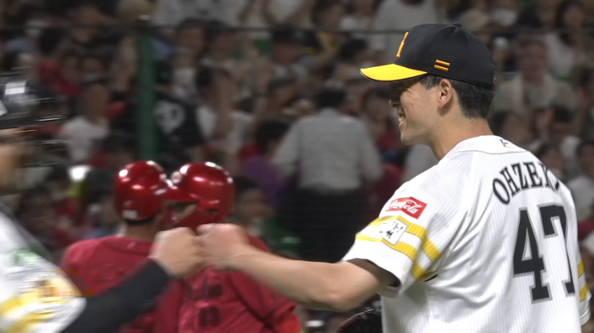 9回表・H大関友久 9回112球1安打無失点の完封で2か月ぶりの勝利投手!!