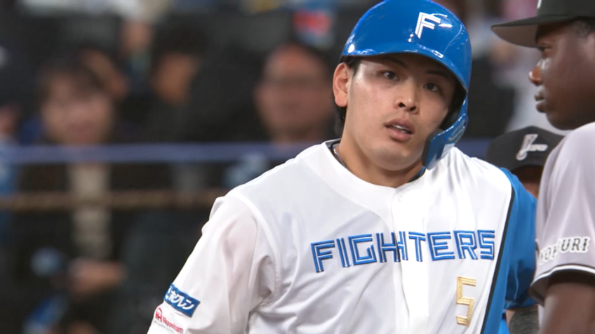 2回裏・F野村佑希 反撃開始!! 一二塁間を破るタイムリーヒットを放つ!!