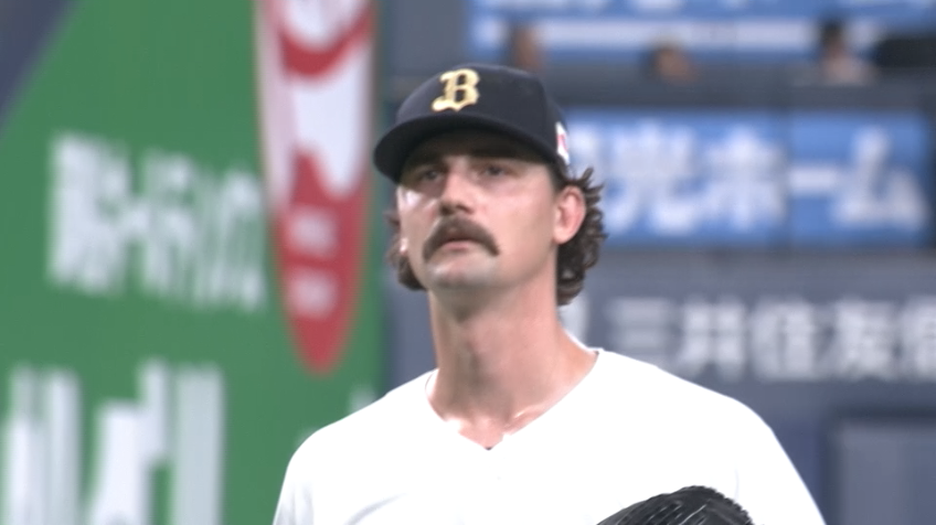 3回表・Bジェリー ピンチの場面で三振を奪いこの回を無失点で抑える!!