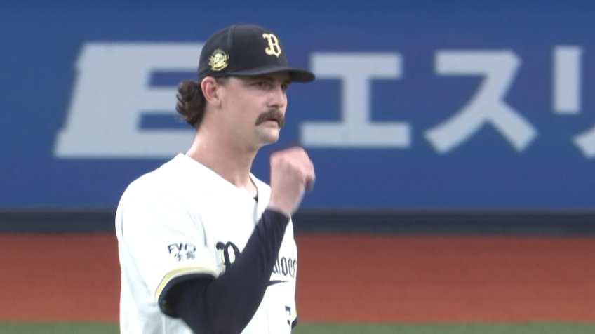 6回表・Bジェリー 6回途中94球6安打9奪三振1失点の好投!!
