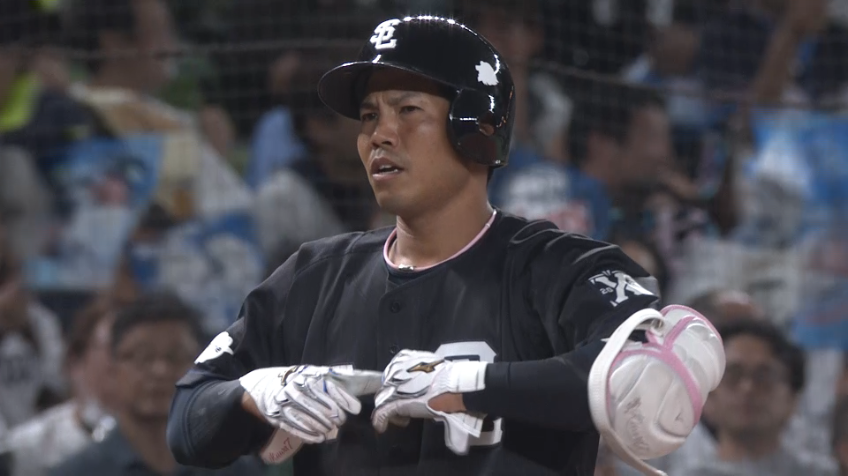 3回裏・L桑原将志 古巣相手にタイムリー3ベースで勝ち越し!!