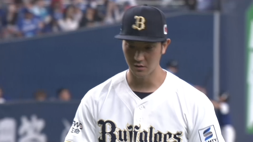 6回表・B田嶋大樹 6回4奪三振1失点の好投でマウンドを降りる!!