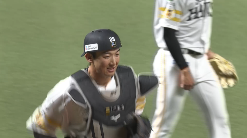 3回表・H山本祐大 対応力抜群!! 投手を助けるナイスプレー!!